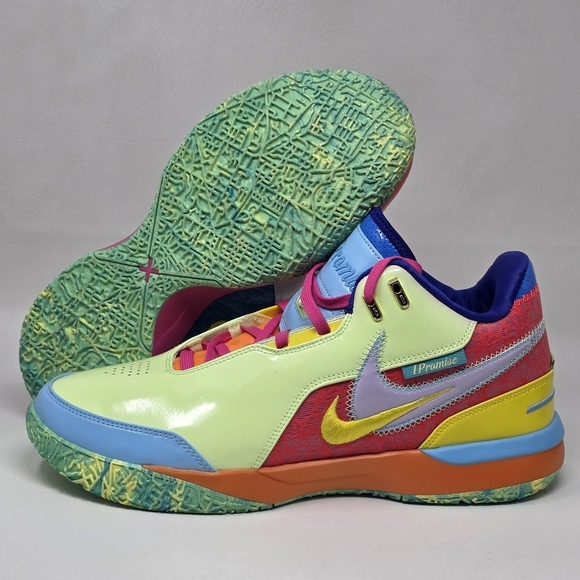 Nike Zoom LeBron NXXT Gen AMPD I Promise Men Size 13 Violet Mist Volt FZ7885-500 main image 10